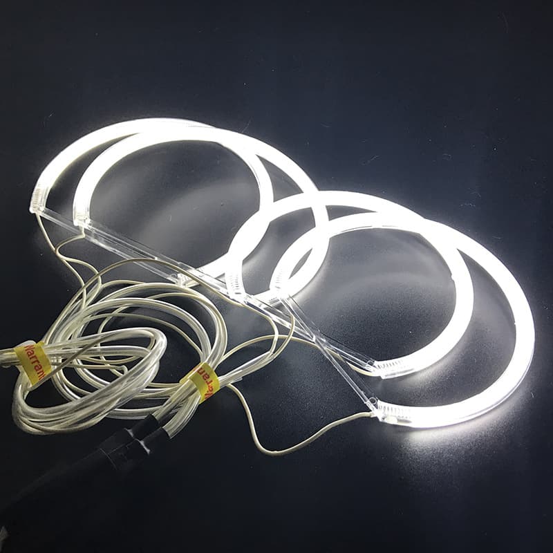 Cross-border Hot Seller 131mmx4 CCFL Angel Eyes White Light Ring for BMW E36 E39 E46 E38