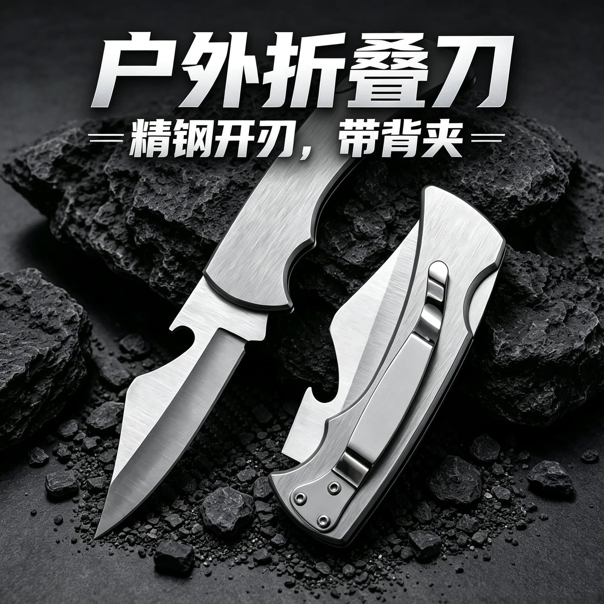 Outdoor Folding Knife Stainless Steel Folding Knife Camping Pocket Knife Multi-function Knife Home Fruit Knife Peeling Knife