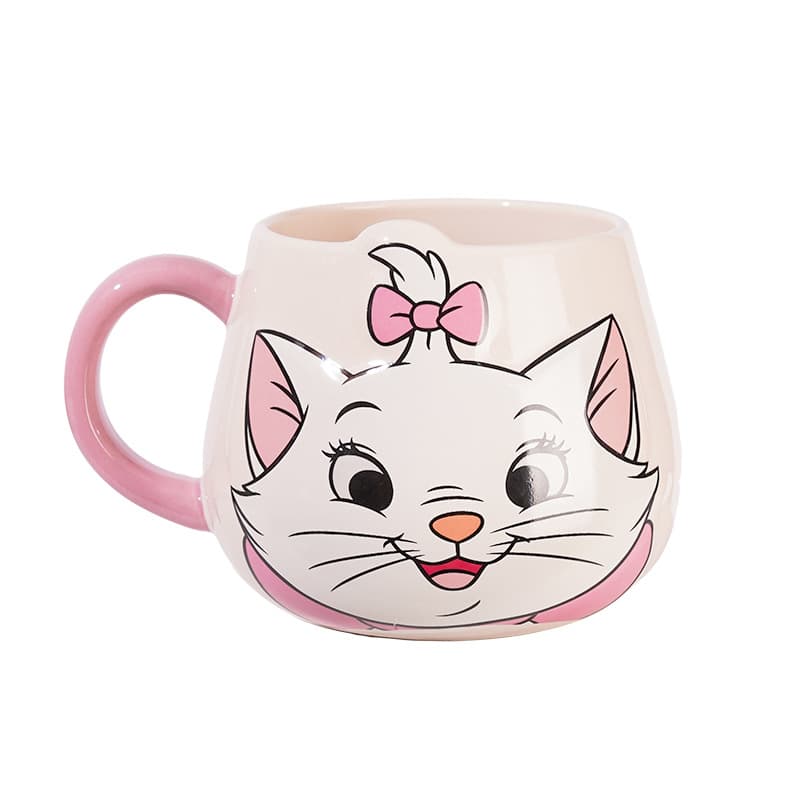 New Marie Cat Big Belly Mug Coffee Cup Milk Cup Creative Water Cup Birthday Gift Color Box Party Favor