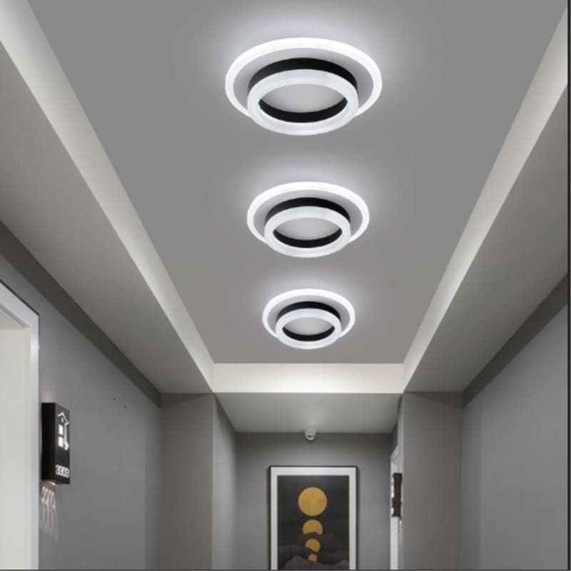 LED creative corridor light hallway light foyer light living room ceiling spotlight downlight balcony entrance hall light