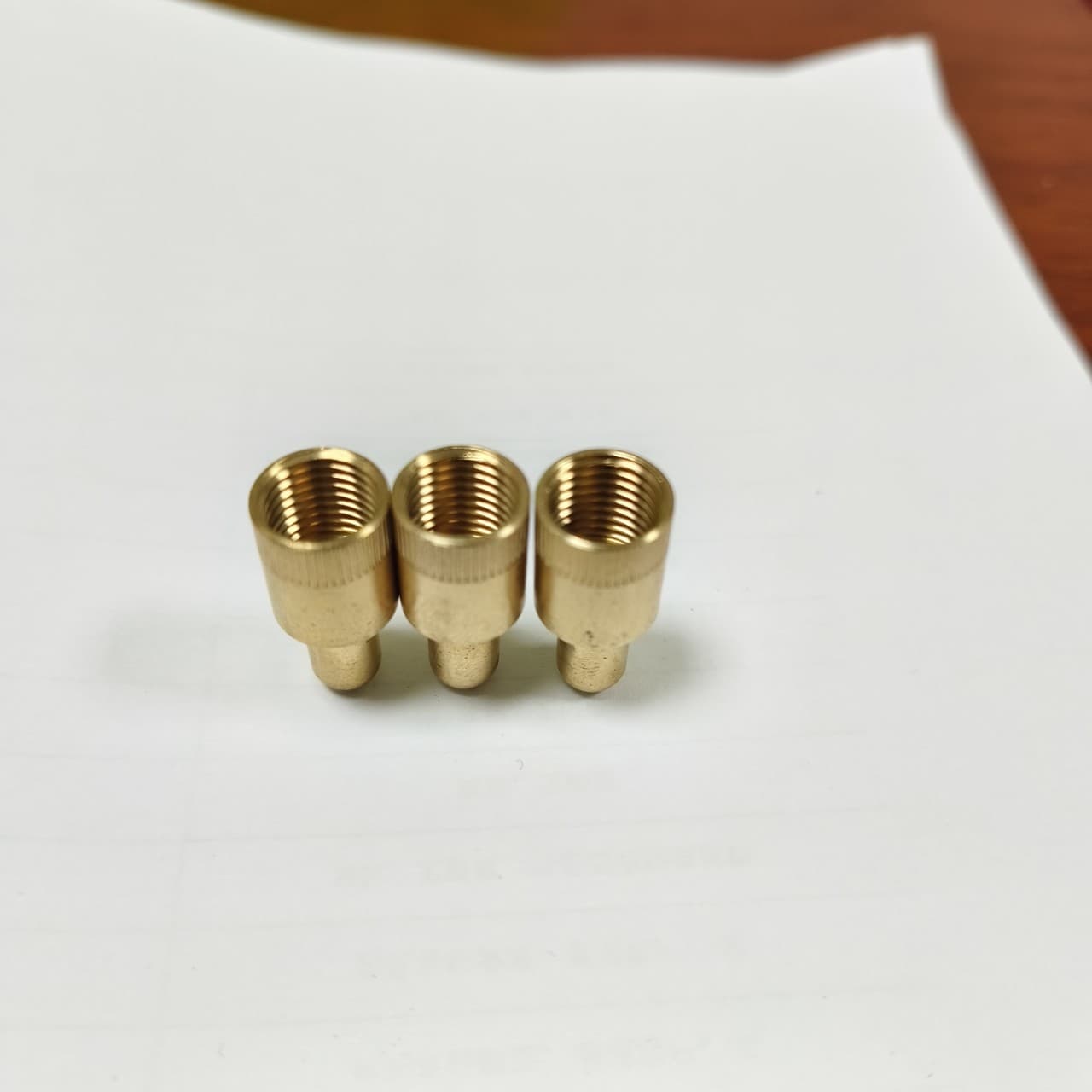 Copper nuts, lathe processing, CNC lathe processing.