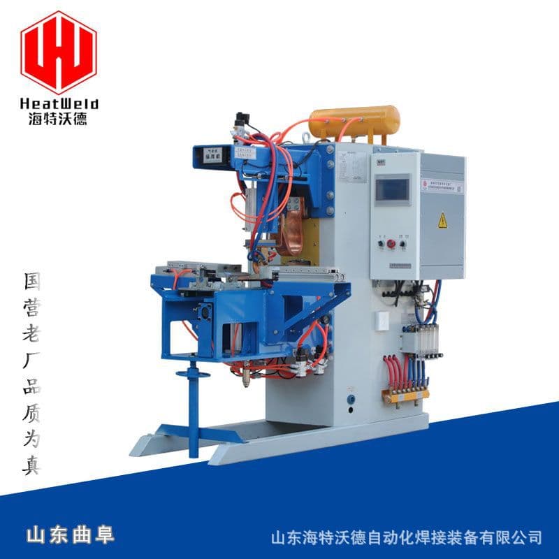 Customizable Medium-Frequency Inverter Automatic Forming Filter Element Longitudinal Seam Rolling Welding Machine with Walking Wheel Type Automatic Rolling Mesh Cylinder