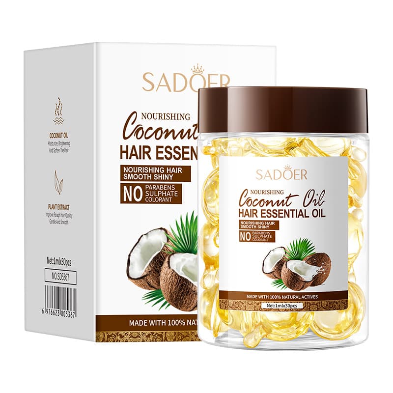 Cross-border Coconut Moisturizing Hair & Body Care Set - Body Lotion, Shampoo, Body Wash - Export Skincare Wholesale
