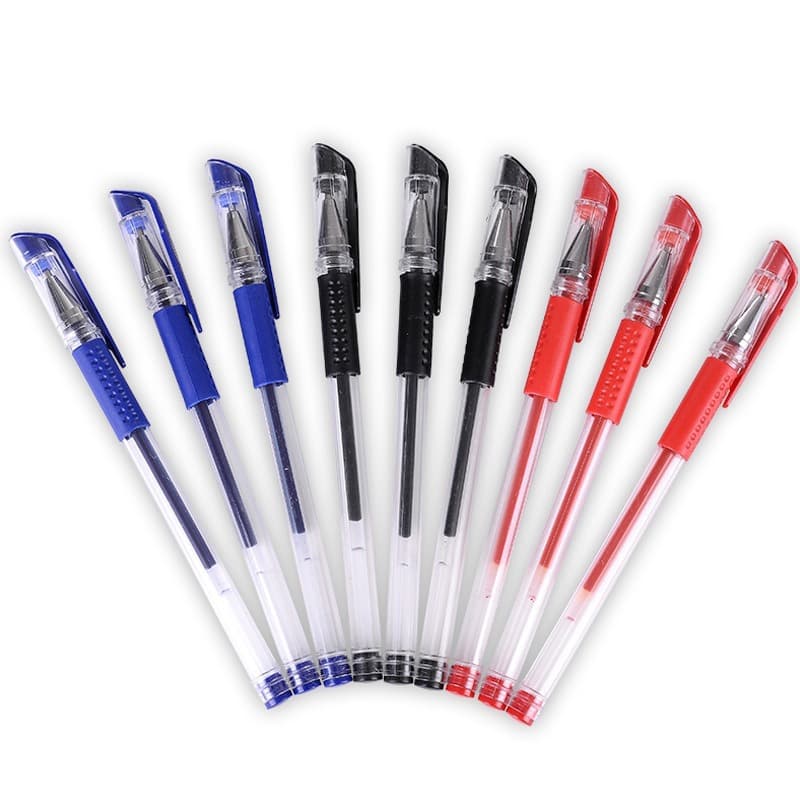 Stationery Sino-European Gel Pen Office Black Signature Pen 0.5mm Bullet Student Water Pen School Supplies Wholesale
