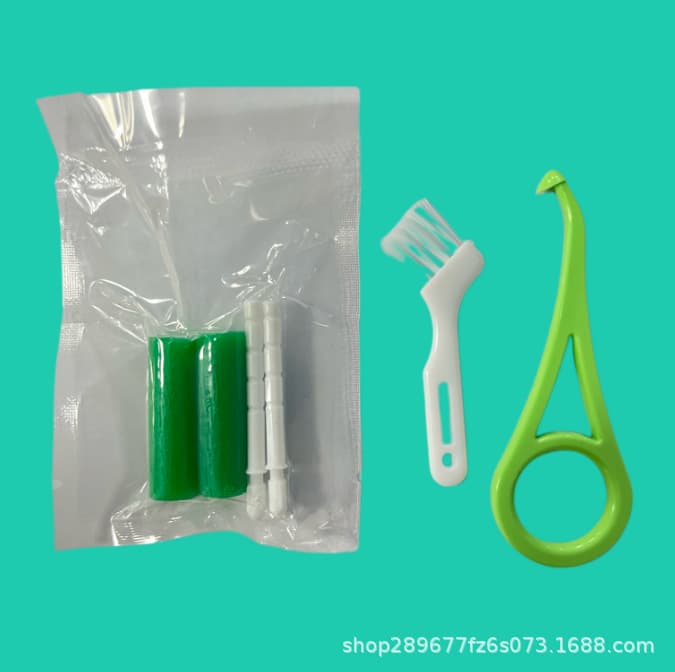 Orthodontic Chewies, Braces Cleaning Brush, Retainer Remover, Orthodontic Hook, Chewies for Invisible Teeth Aligners