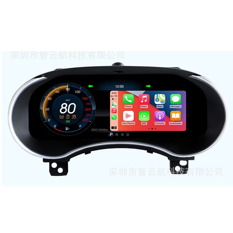 Cross-Border Applicable for 14-18 Jeep Grand Cherokee Dashboard Modification High-Definition LCD Speed Display Screen