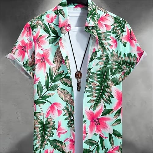 Support multi-platform dropshipping sports 3D printed shirts, casual cross-border hot styles, breathable, quick-drying, casual and handsome
