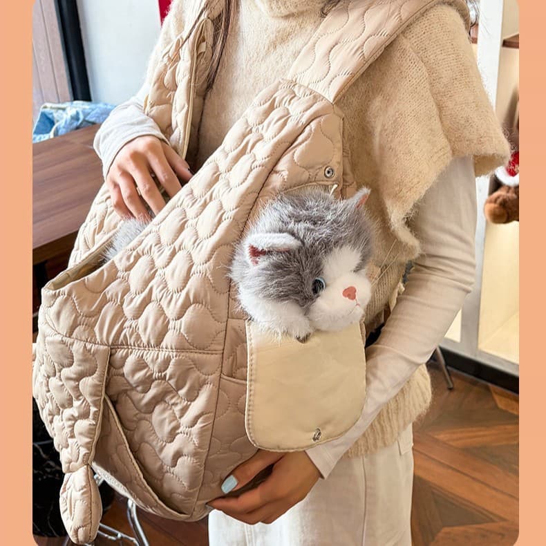 Cross-Border Pet Carrier Winter Warm Dog Carrier Pet Carrier AliExpress Pet Chest Cat Carrier Amazon Hot Selling Dog Carrier