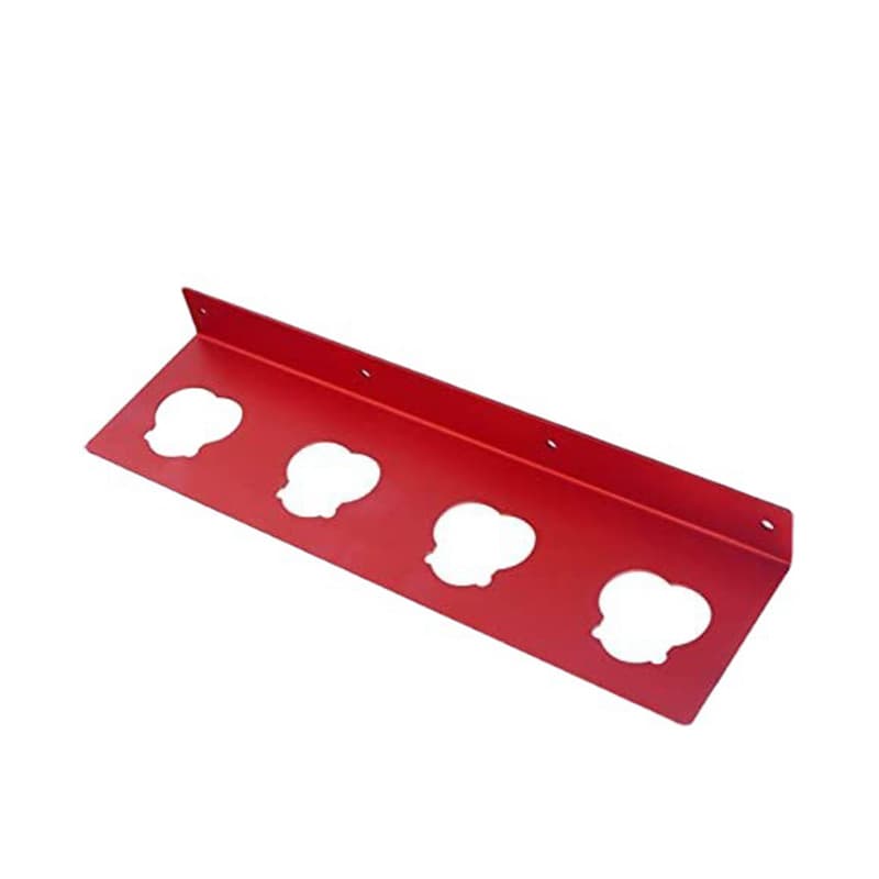 Battery Holder for Milwaukee M12 Red, Wall Mount Bracket with 4 Slots