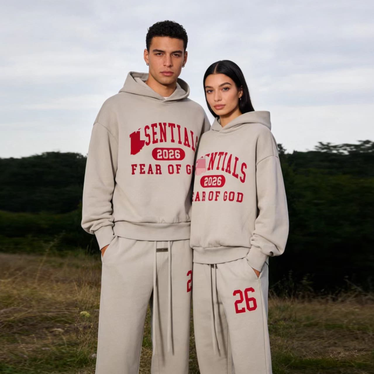 [High Quality] Cross-border foreign trade letter embroidery loose pullover hoodie Korean style casual versatile trendy sweatshirt