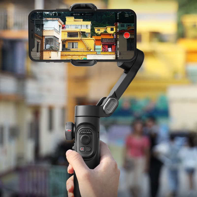 Aochuan Smart XE Phone Stabilizer Compatible with Apple Huawei Xiaomi Three-Axis Anti-Shake Handheld Gimbal Cross-Border