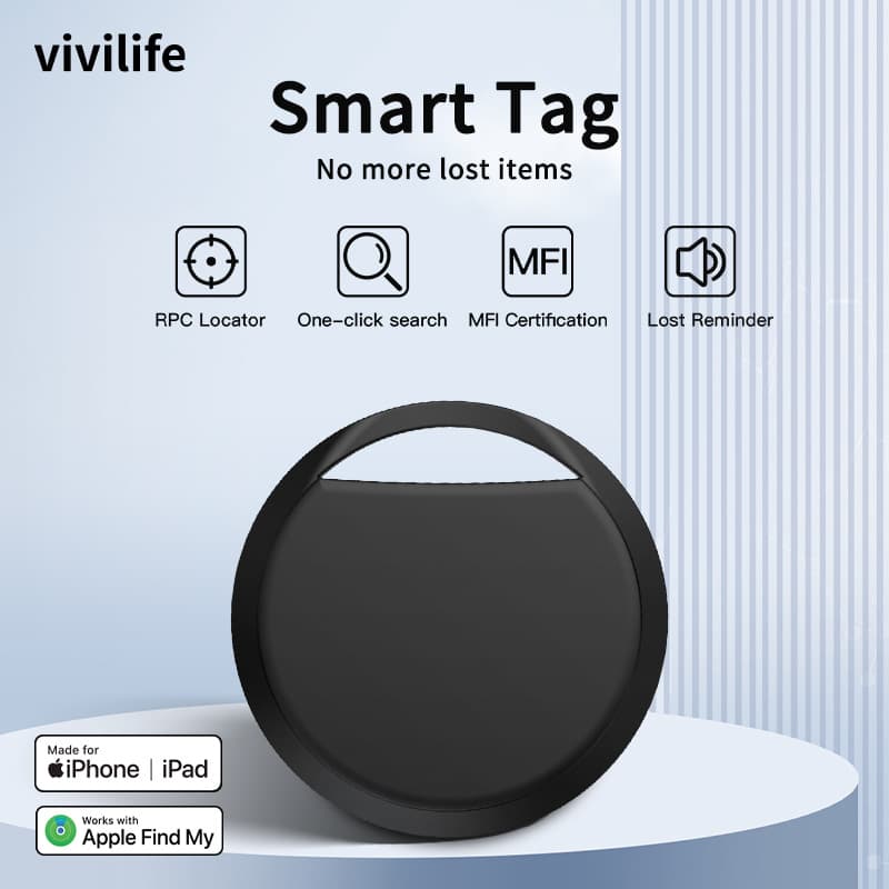 vivilife Anti-Lost Key Tracker Smart Bluetooth Tracker AirTag Item Finder