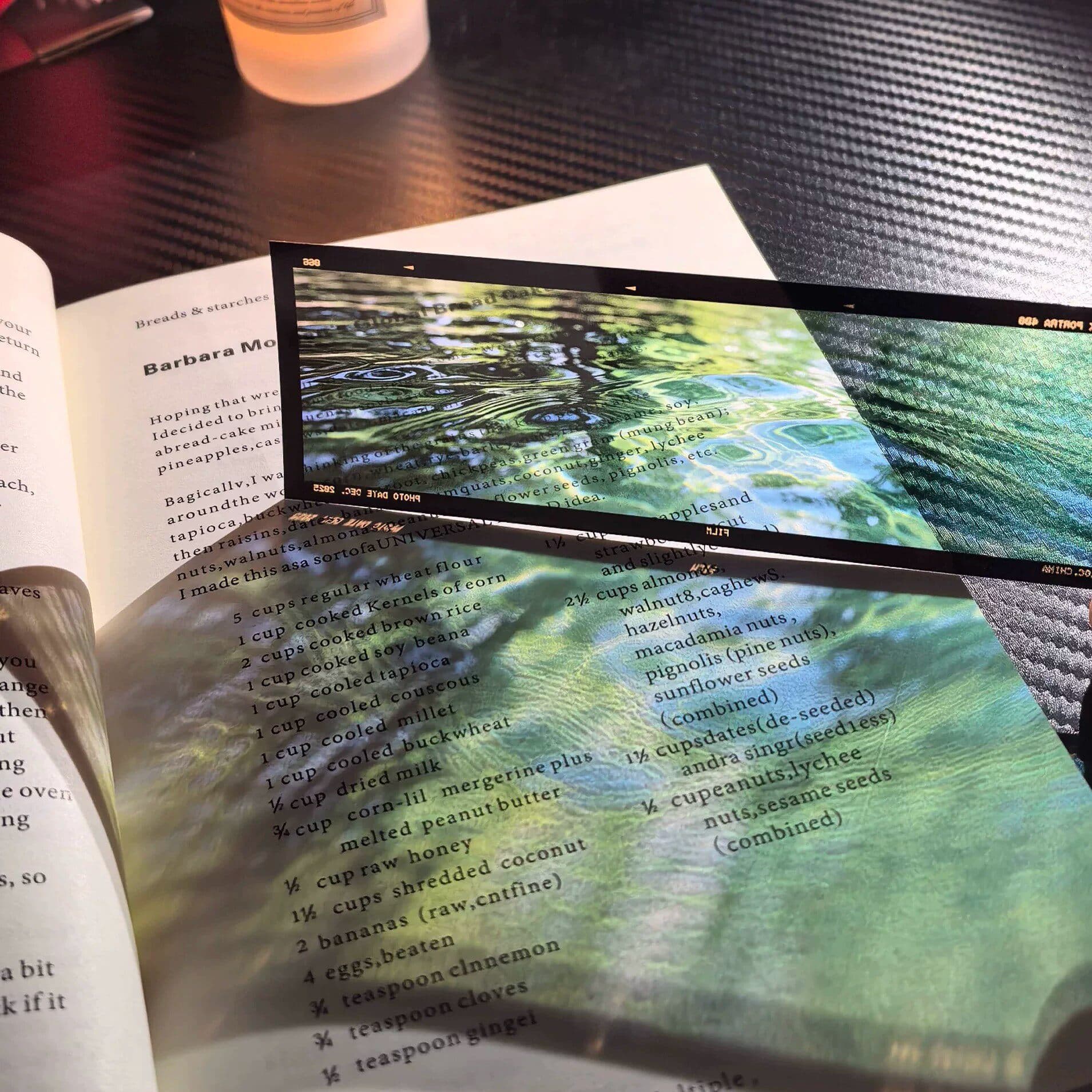 [Life] Movie-like pet film bookmark cherry blossoms, spring rain, ocean, light-transmitting literary photography, travel scenery, through-card
