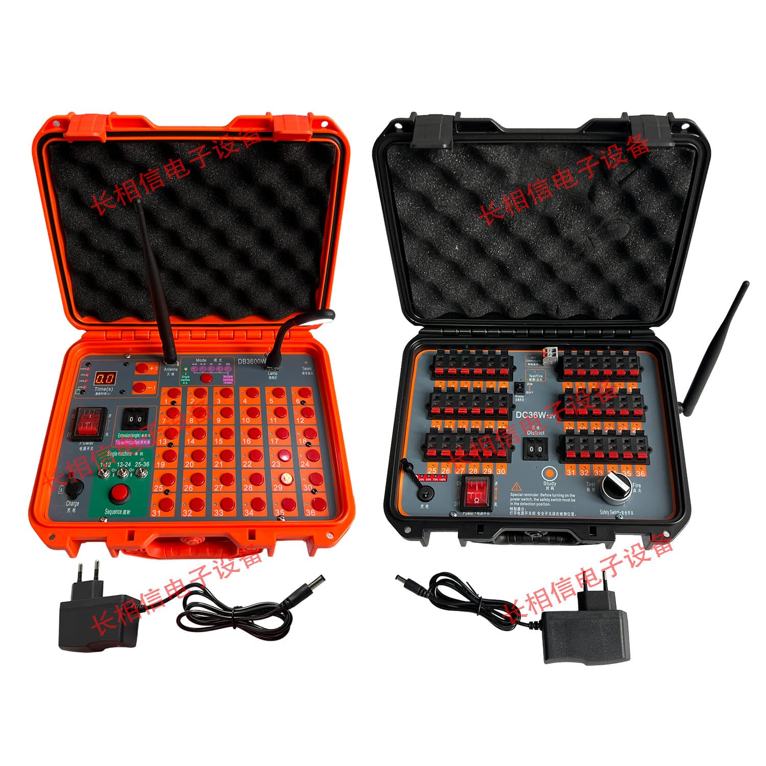 1 Master 1 Slave Standalone 36-Channel Stage Shape Controller with Open/Close Running Effects