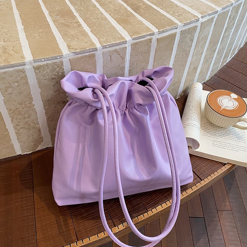 2026 Trendy Shoulder Bag for Women Korean Style New Underarm Bag Light Luxury Commuter Tote Bag Bucket Bag Fashion Women's Bag