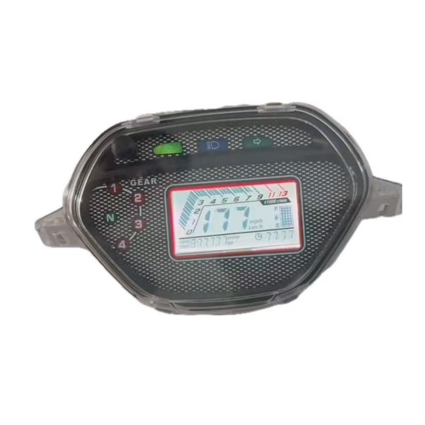 South America Cross-border E-commerce Hot Selling Product WAVE110 LED Multi-function Instrument Ambient Temperature Digital Display Waterproof