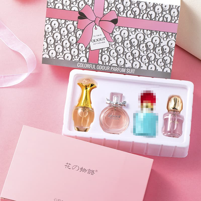 2024 New Women's Perfume Gift Set J'adore Miu Miu Live Streaming Hot Seller Cross-border Southeast Asia Fresh Long-lasting 25ml*4