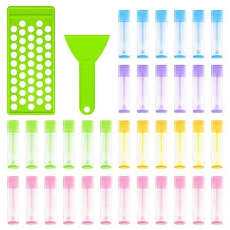 Foreign trade in-stock 5g transparent lipstick tube PP lip gloss tube DIY lipstick tube factory in-stock supply