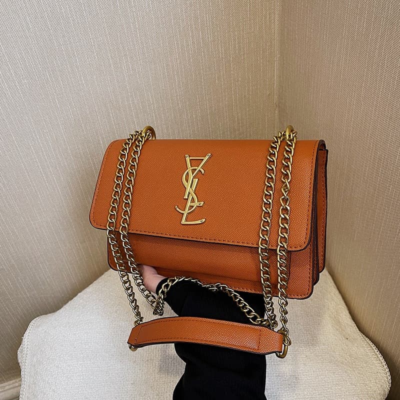 Premium Women's Bag 2026 New Retro Light Luxury Embroidered Chain Bag Versatile Fashion Diamond Quilted Shoulder Crossbody Bag