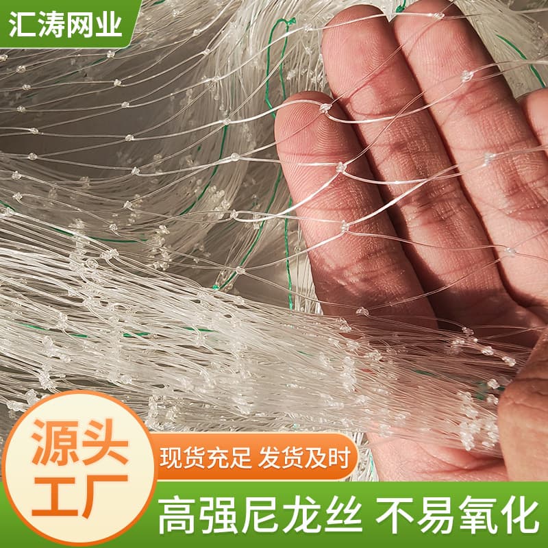 Cross-border hot sale nylon transparent net, orchard planting protection net, agricultural specialized