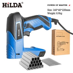 HiLDA Electric Nail Gun Cross-border New Straight Nail U-type Nail Factory Direct Household Compact Portable Nail Gun