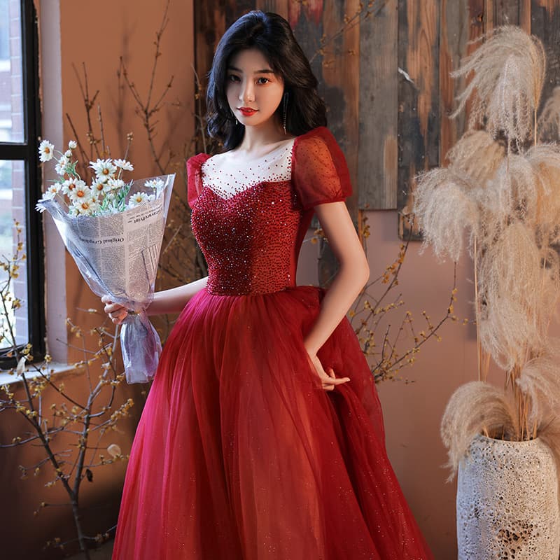 Bridesmaid Dress 2026 New Wedding Engagement Dress Elegant Evening Gown Banquet Daily Wear Summer