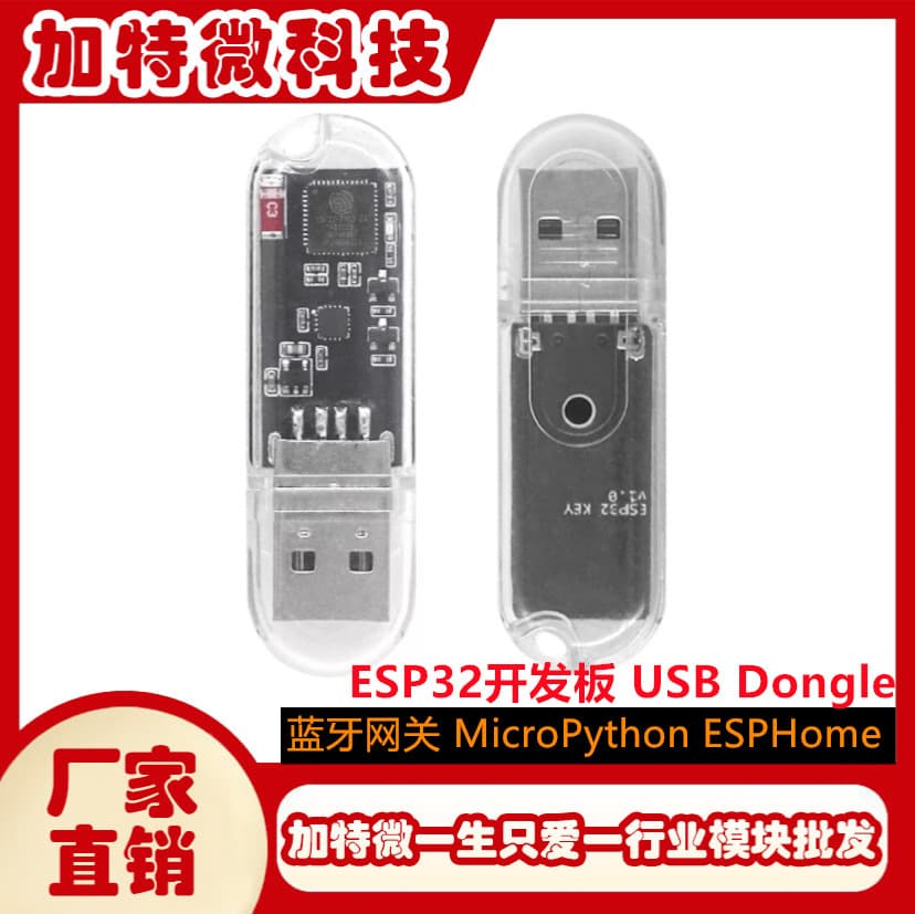ESP32 Development Board USB Dongle Bluetooth Gateway MicroPython ESPHome