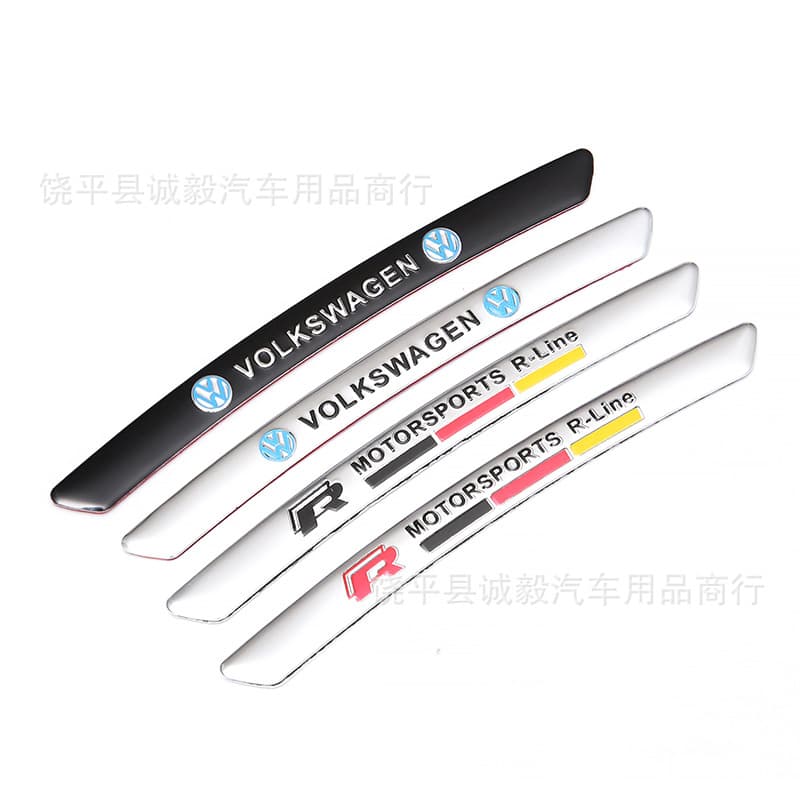 Metal Wheel Hub Decal Sticker for VW Lamando Magotan Lavida Golf Rim Tire Logo Badge