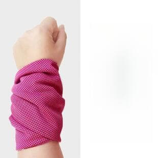 Cooling Sports Towel Sweat-Absorbent Gym Running Sweat Wipe Wrist Towel Quick-Dry Cooling Fitness Ice Towel