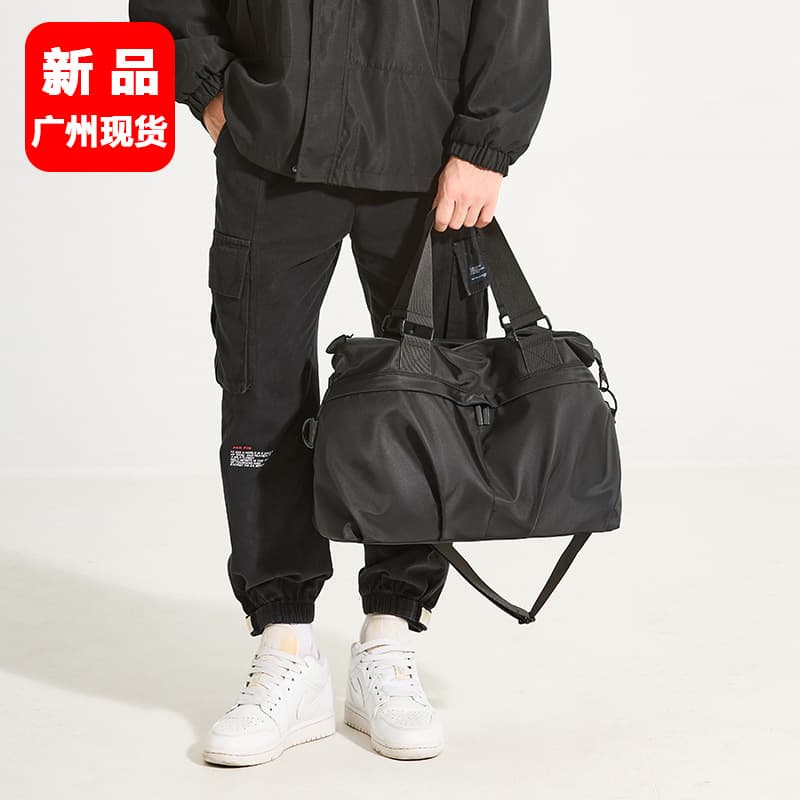 Men's Large Capacity Lightweight Travel Duffle Bag Sports Gym Bag Training Bag Business Trip Storage Bag