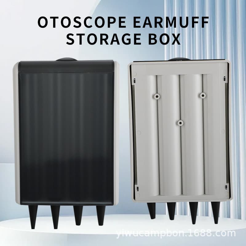 Factory Direct Supply for Cross-border Export, Otoscope with Ear Tip Storage Box and Tip Dispenser with Three Screws