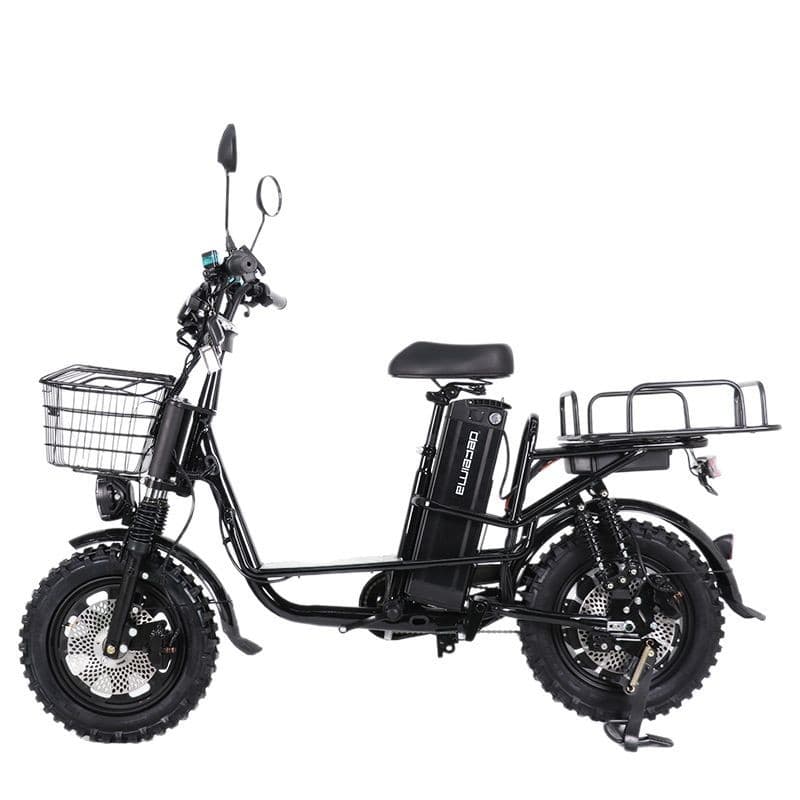 E-Bike Fat Tire Snow Beach Off-Road Electric Bicycle for Food Delivery, Express Logistics, and Assisted Lithium Electric Bike