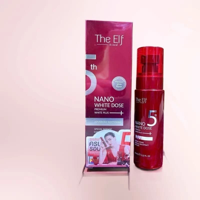 Thai Essence Elf Nano White Dosage Rejuvenating Mask Packaging Information