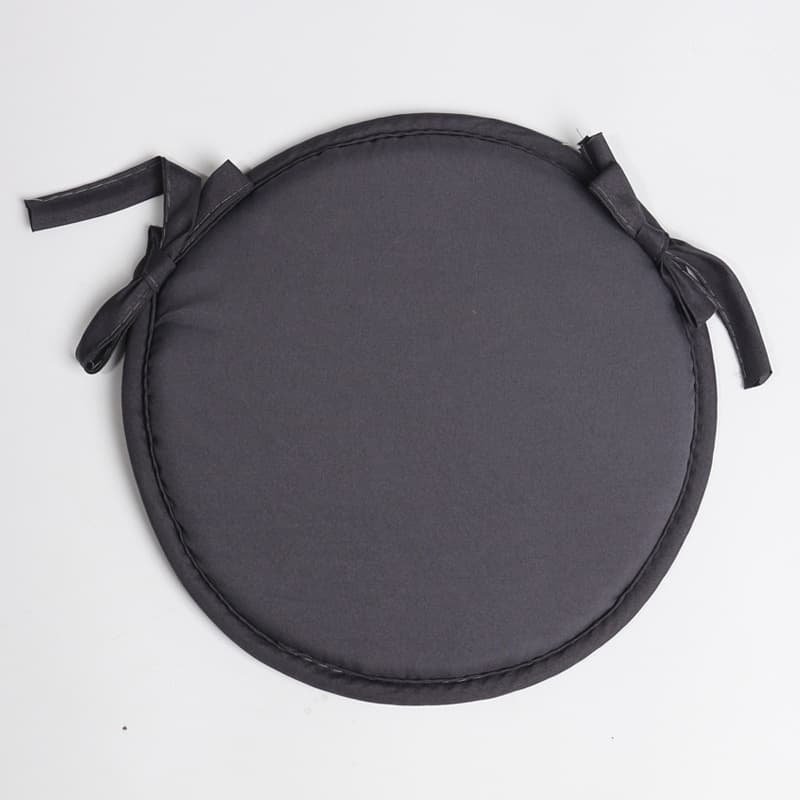 Factory Direct Home Thick Round Sponge Cushion Chair Tie Strap Pad Simple Fabric Dining Chair Pad Round Stool Cushion