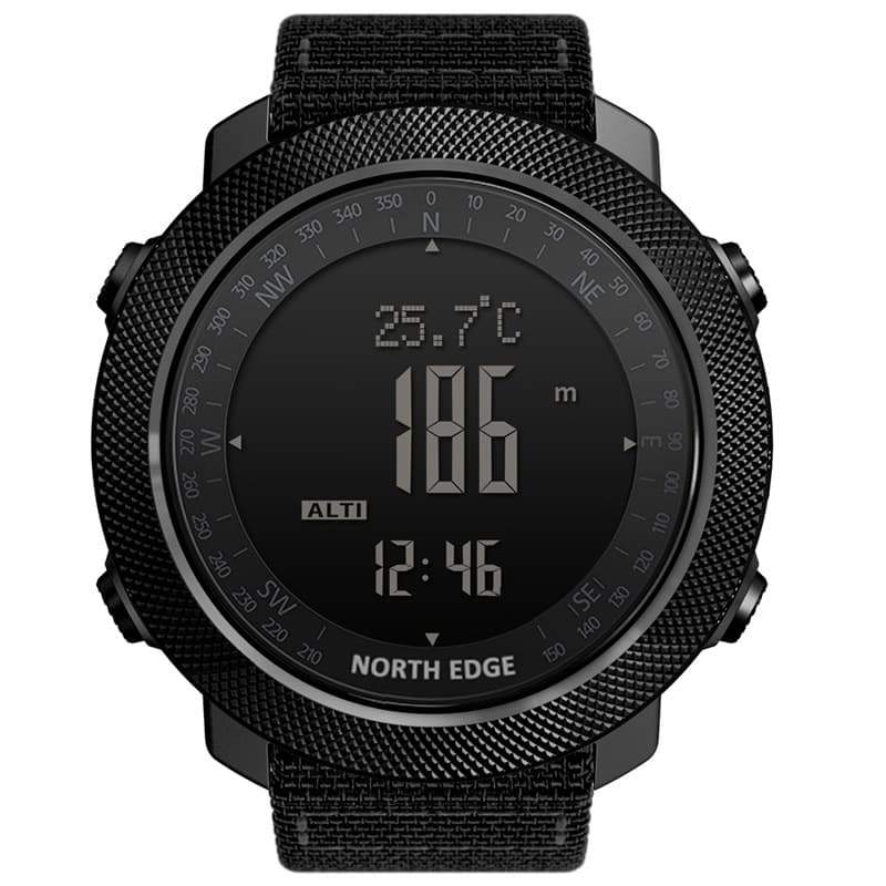 Outdoor Hiking Waterproof Digital Watch Altimeter Barometer Compass Thermometer Multifunction Alarm Digital Watch