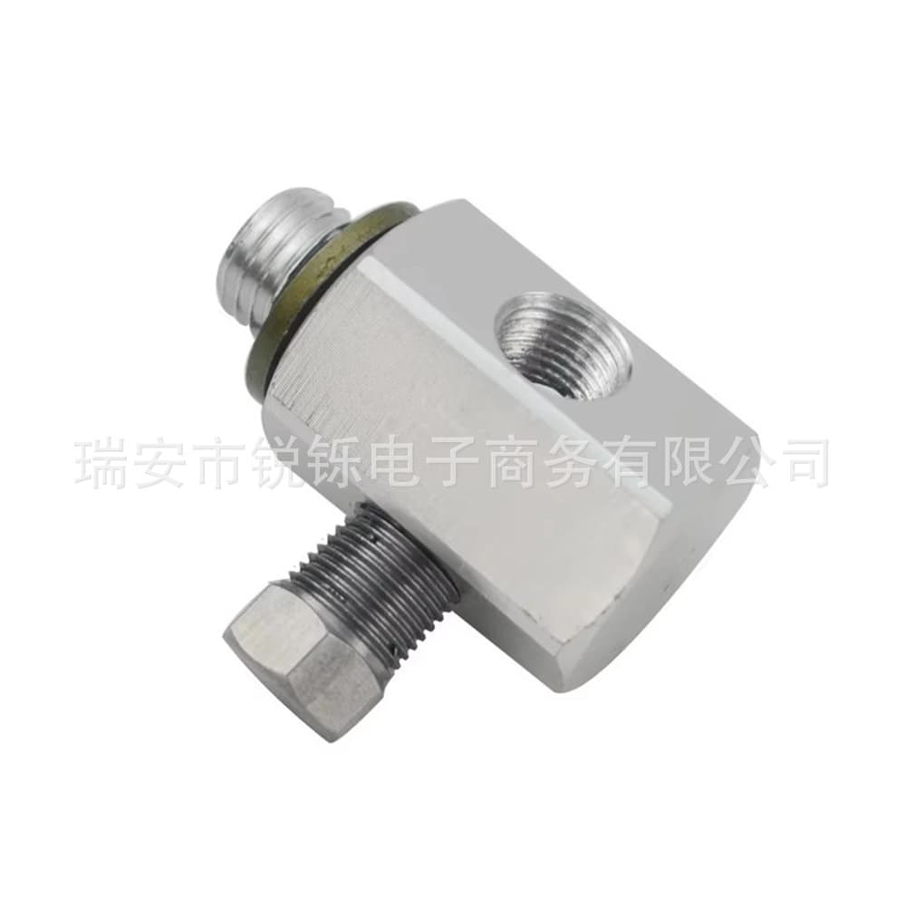 Modification Auto Parts 3-Hole Oil Pressure Gauge Connector Oil Pressure Gauge Adapter for BMW 3 Series Models