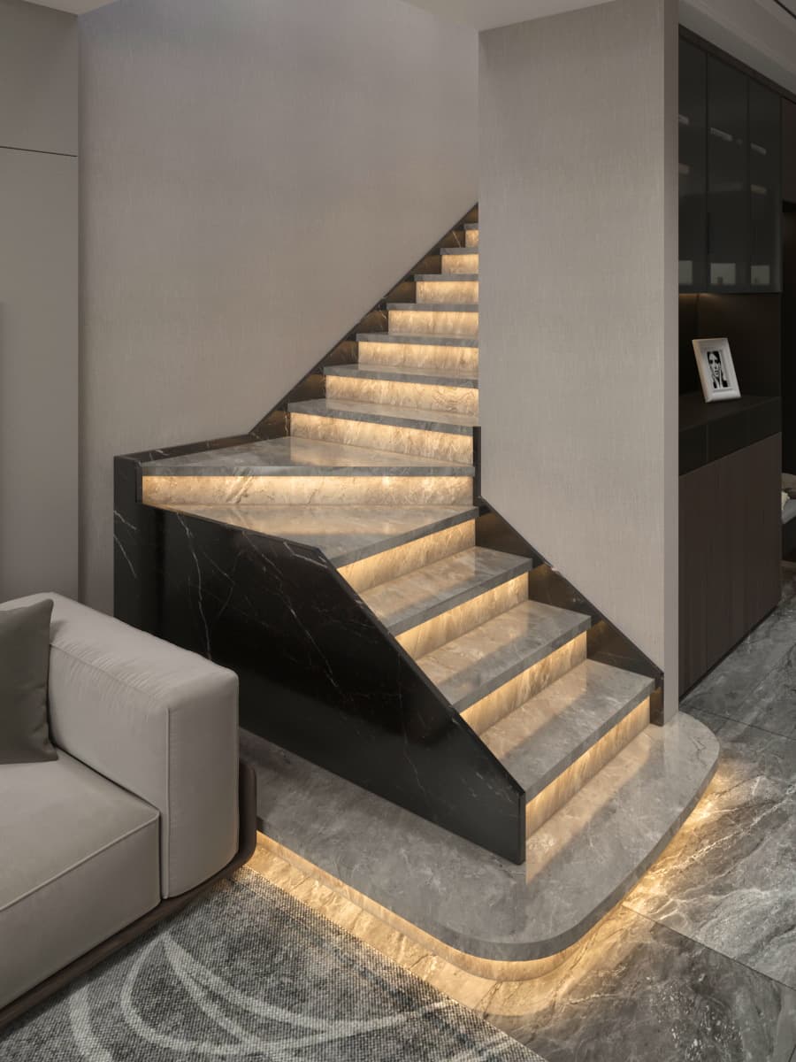 Step Light New Model Sensor Light Wireless Installation Viral Stair Light Villa Self-Build Staircase Mi Home LED Strip