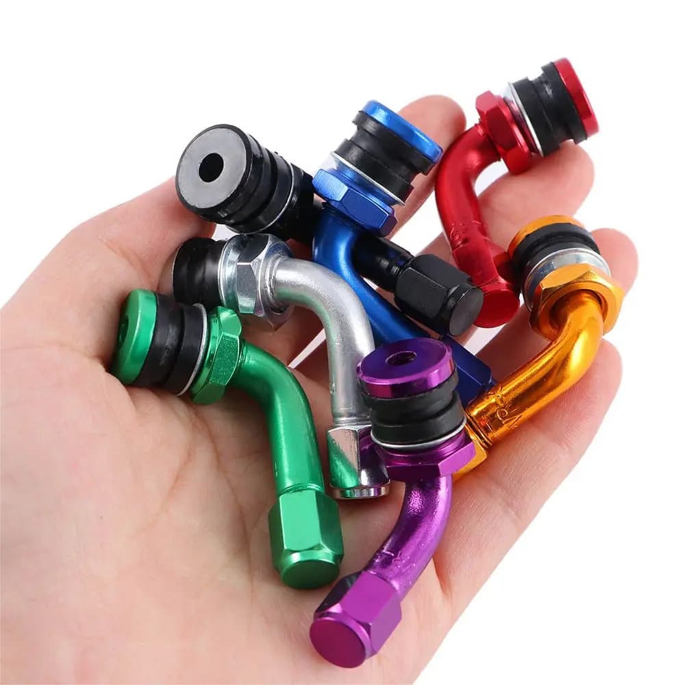 Screw-in Tubeless Tire Valve for Car Motorcycle Electric Vehicle PVR32 Aluminum Alloy Vacuum Tire Motorcycle Accessory Valve