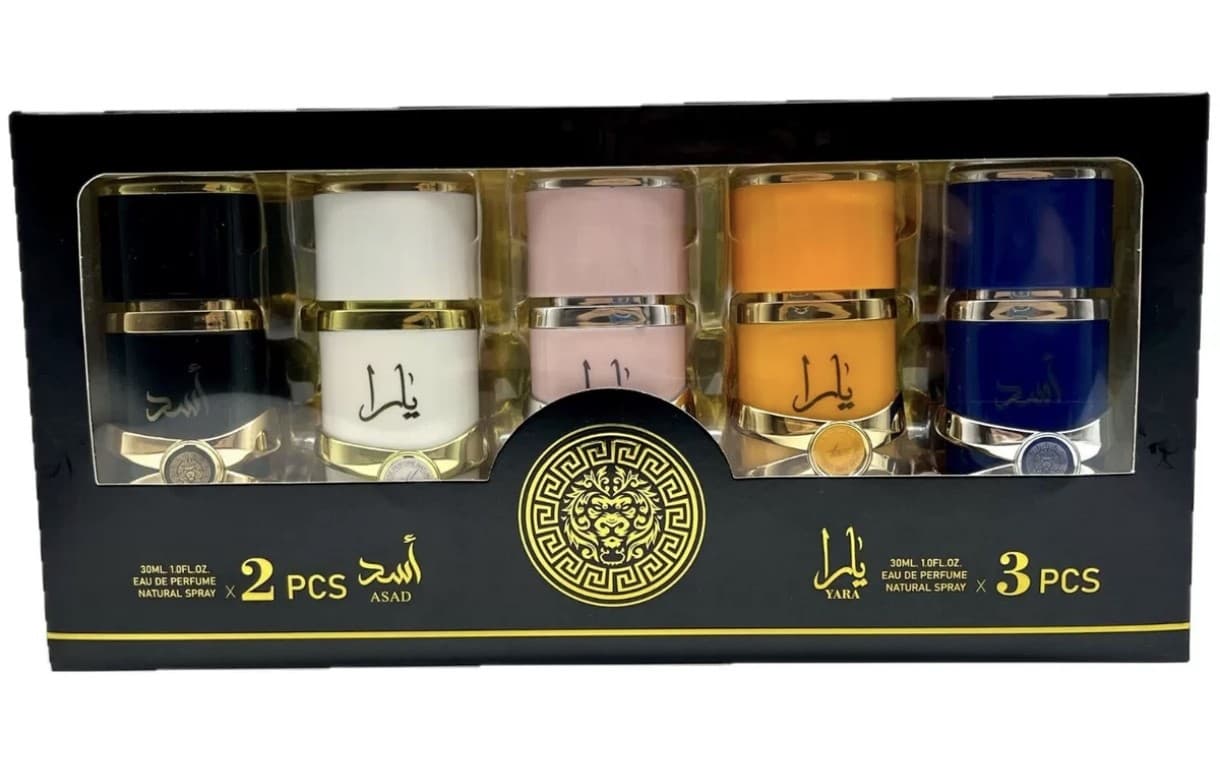High Quality Cross-border Lattafa Yara Asad Men Women Perfume Set Dubai Middle Eastern Arabic Hot Selling