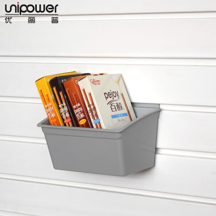 Factory Wholesale Wall-mounted Storage Box Transparent Material Box with Screw Compartments for Pegboard Cross-border Supply