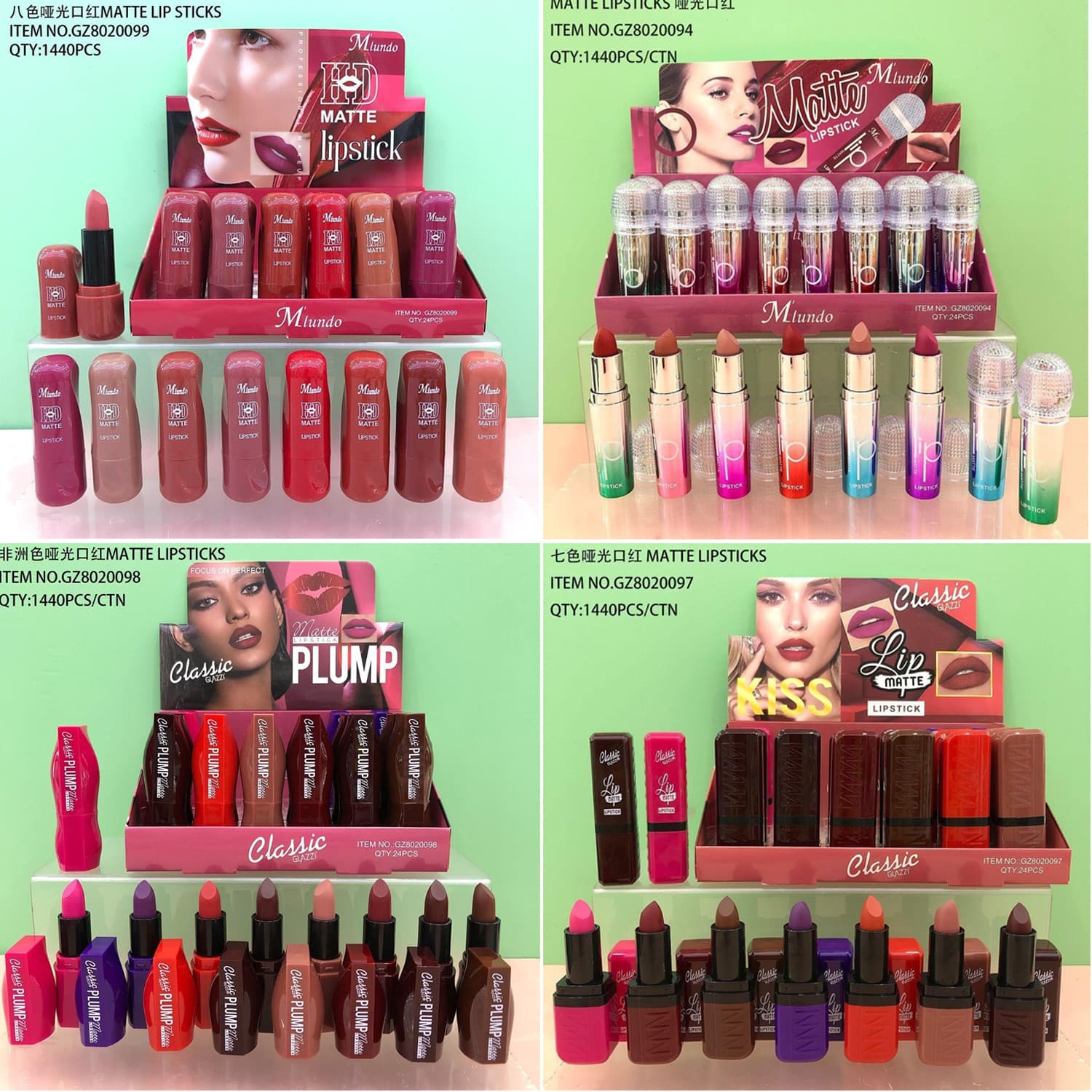 New Mlundo Mido Matte Lipstick Gentle Adherent Moisturizing Elegant Lip Care Charming Lip Makeup Lipstick