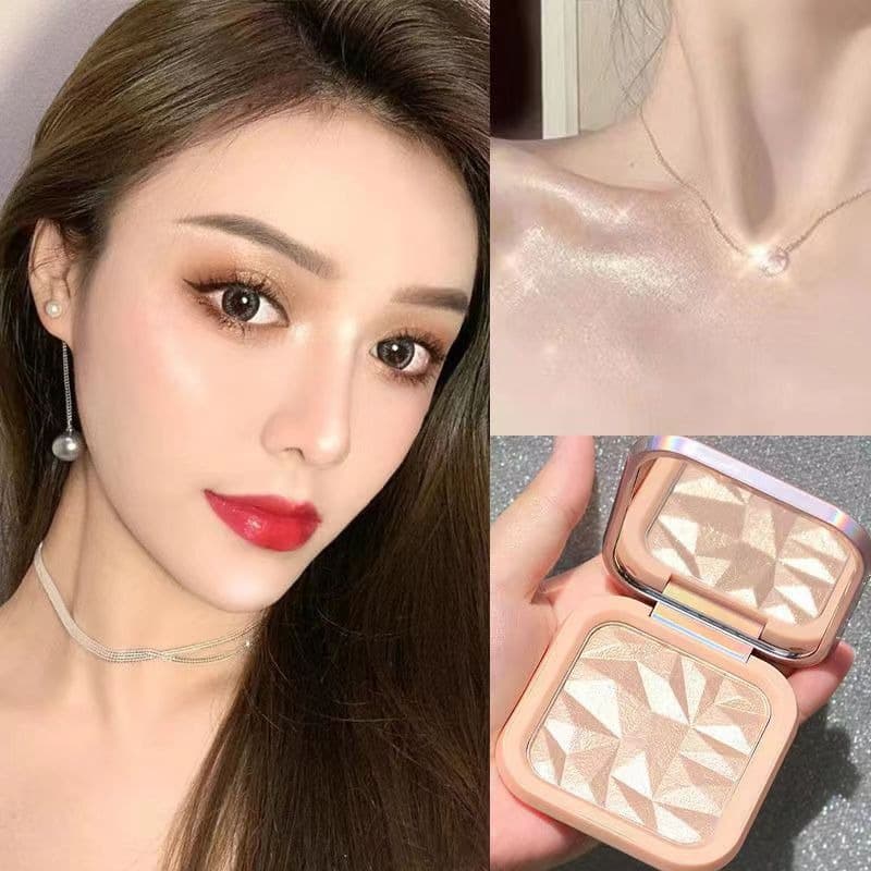 High-Gloss Ginger Fine Shimmer Nose Face Brightening 3D Contour Body Full-Body Diamond Glitter Natural Aegyo-sal Pearl