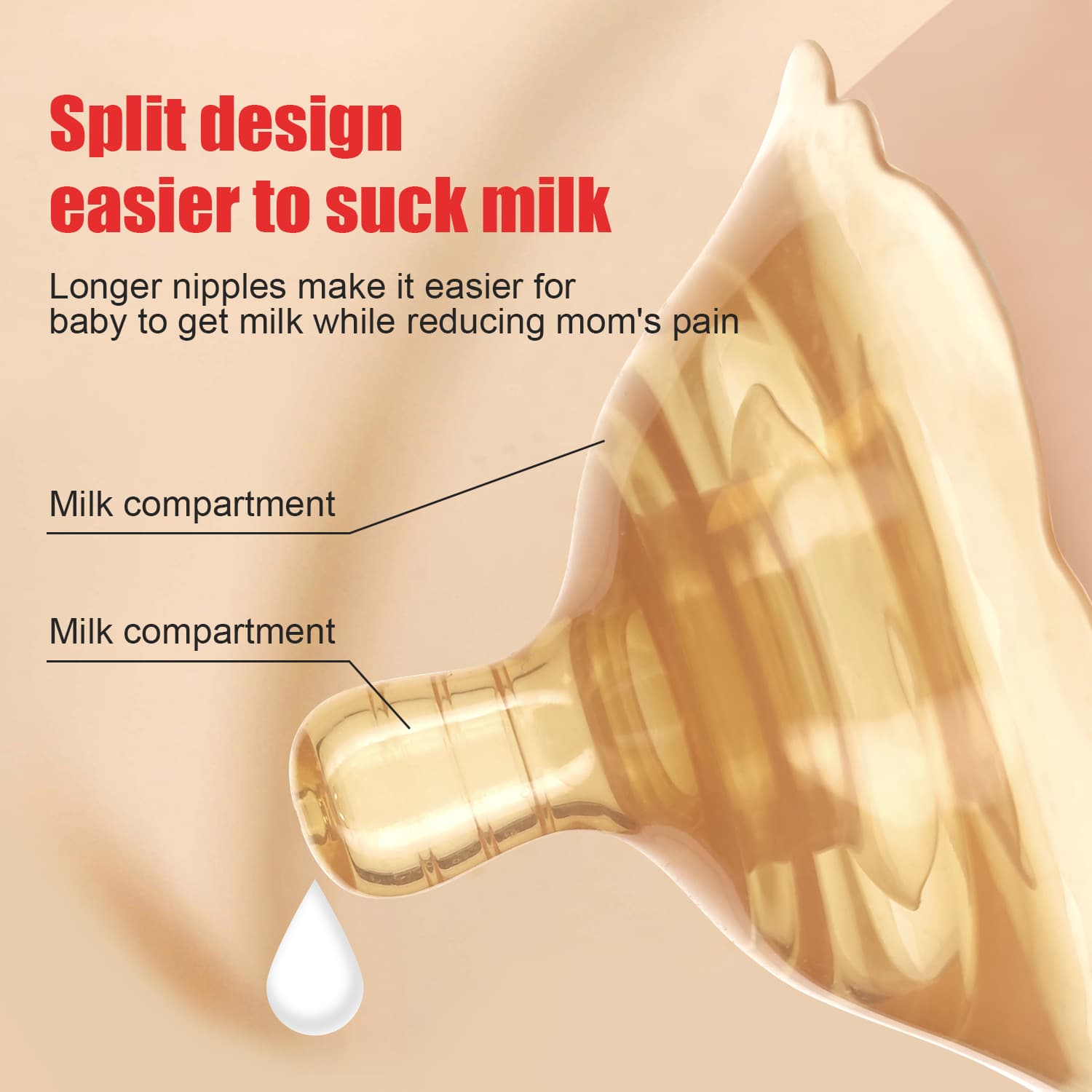 Cross-border Double-layer Nipple Shield Silicone Nipple Protector Nipple Cover Nipple Corrector Inverted Nipple