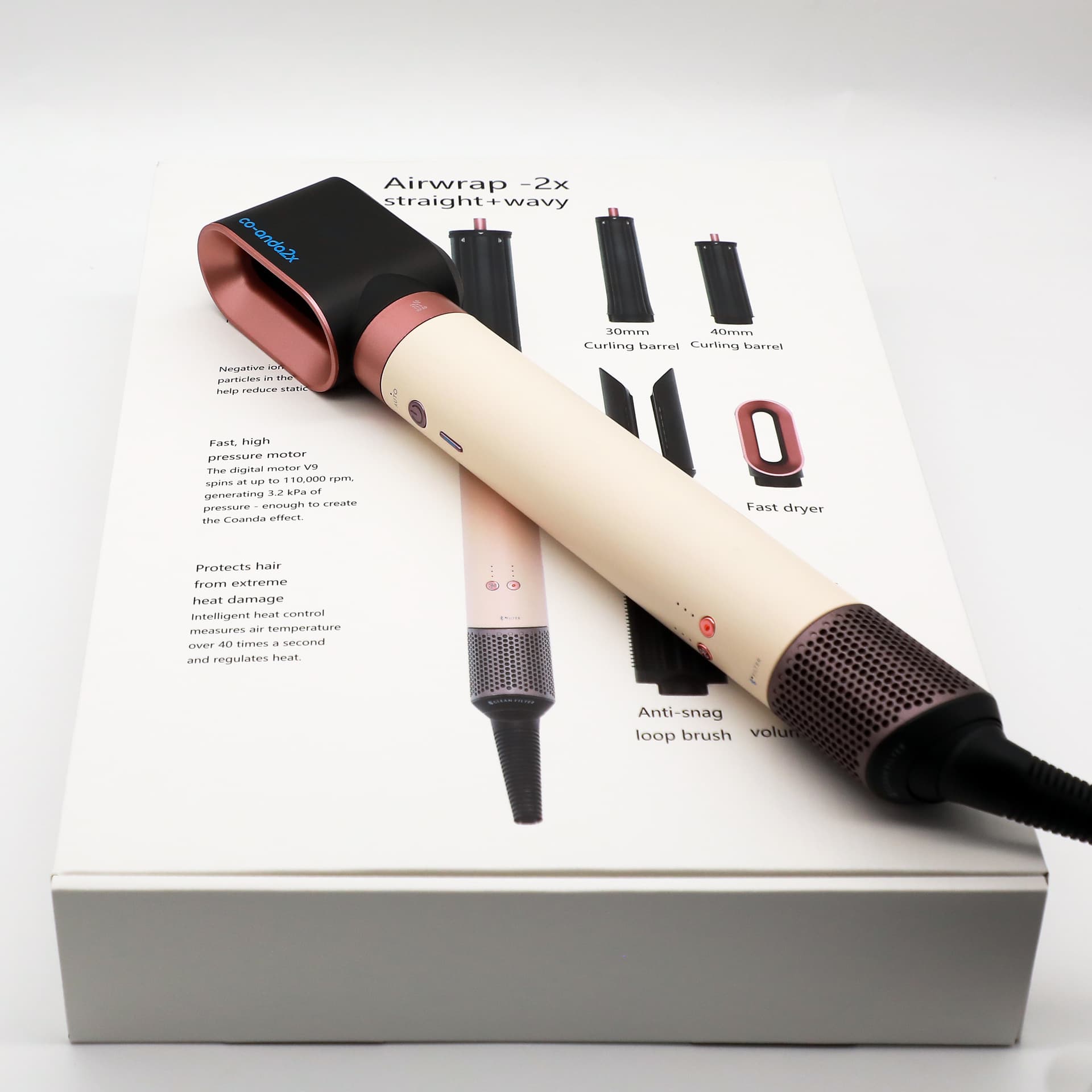 HS09 Airwrap Co-anda2x 1:1 Paper Packaging Original Factory
