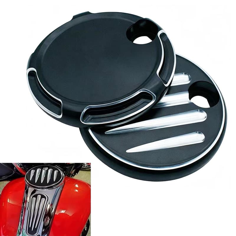Suitable for Harley motorcycle modified Avenue Glide Highway 08-17 decorative cover fuel tank cover decoration kit
