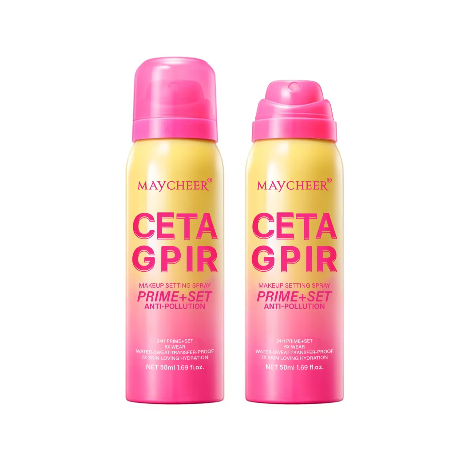 MAYCHEER Setting Spray Matte Finish Waterproof Long-Lasting Oil-Control Non-Smudge Non-Tightening Cross-Border Trade