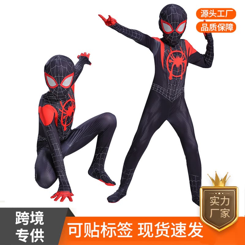 Spider-Man Jumpsuit Halloween Cosplay Costume Adult and Children Jumpsuit Suit