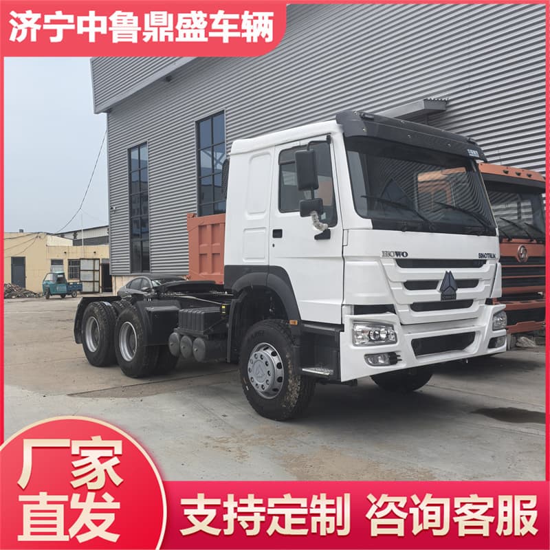 Cross-border remanufactured 371/430 horsepower heavy-duty HOWO tractor 6x4 tractor trailer Weichai engine