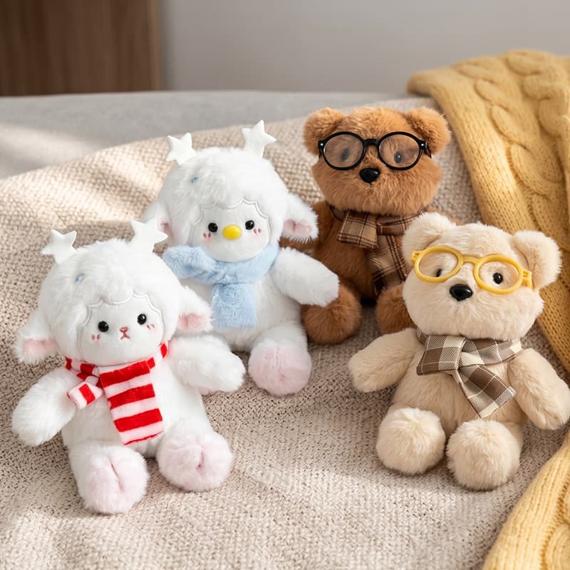 Custom Plush Aroma Animal Series Plush Phone Stand Plush Toy for Cross-Border Trade from Source Factory