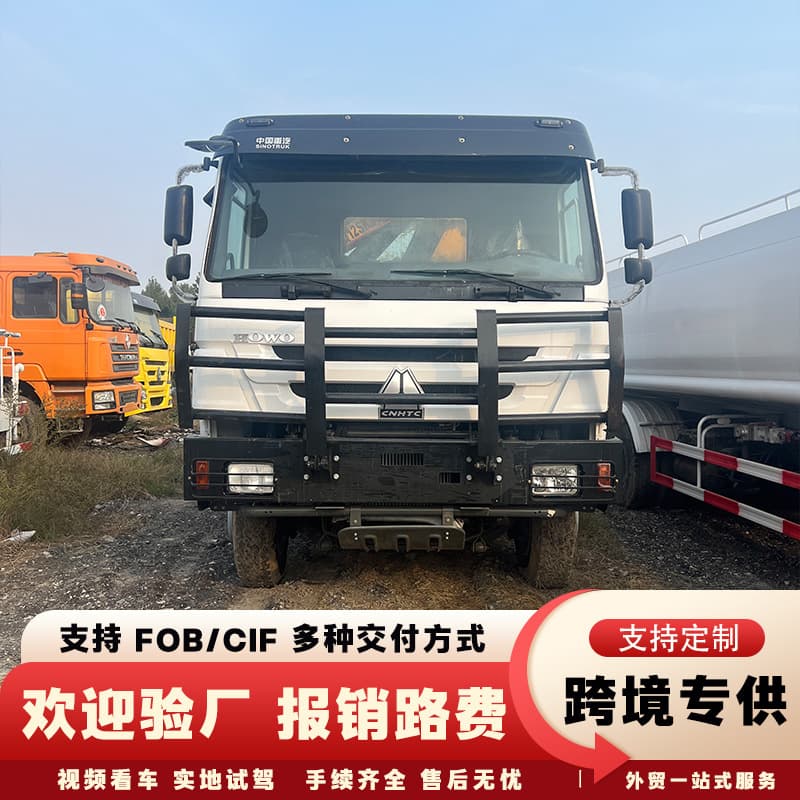12-ton straight boom hydraulic crane with telescopic boom, 100-ton king truck, howo tractor unit
